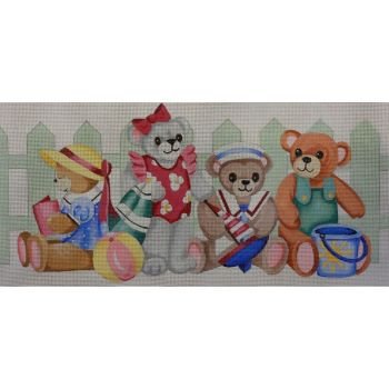 AP3345 SUMMERTIME BEARS by Alice Peterson