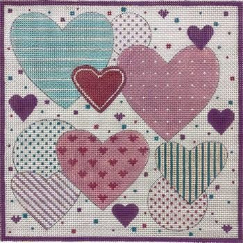 AP4381 HEARTS by Alice Peterson