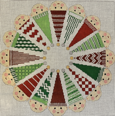ASIT525-18 ELF CIRCLE by A Stitch in Time