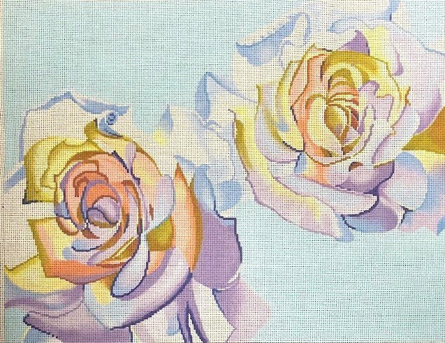 ASIT 396-13 WHITE ROSES by A Stitch in Time