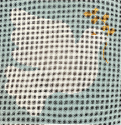COLL K369-18 DOVE WITH OLIVE BRANCH by The Collection