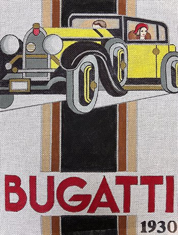 1930 BUGATTI POSTER STITCH GUIDE ONLY by Studio 2 Ltd. STVP07sg