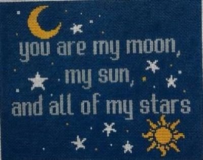 JU MS327 MOON SUN AND STARS SIGN by Judi and Co.