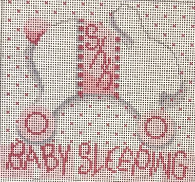 K&B NTG TS565 Baby Sleeping Bunny Wheels Pink by Kirk & Bradley