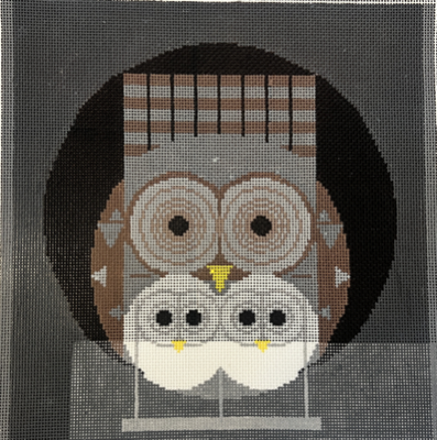 MC CHF-87-18 FAMILY OWLBUM by Charley Harper for The Meredith Collection