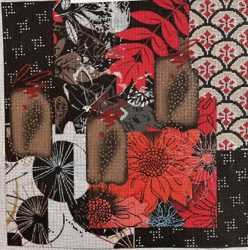 MIN2594 ASIAN IN RED by Mindy