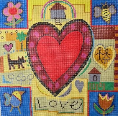 PM11737 HEART AND LOVE by Patti Mann
