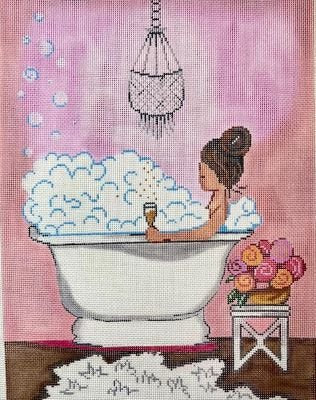 PM20050 GIRL BATHING by Patti Mann