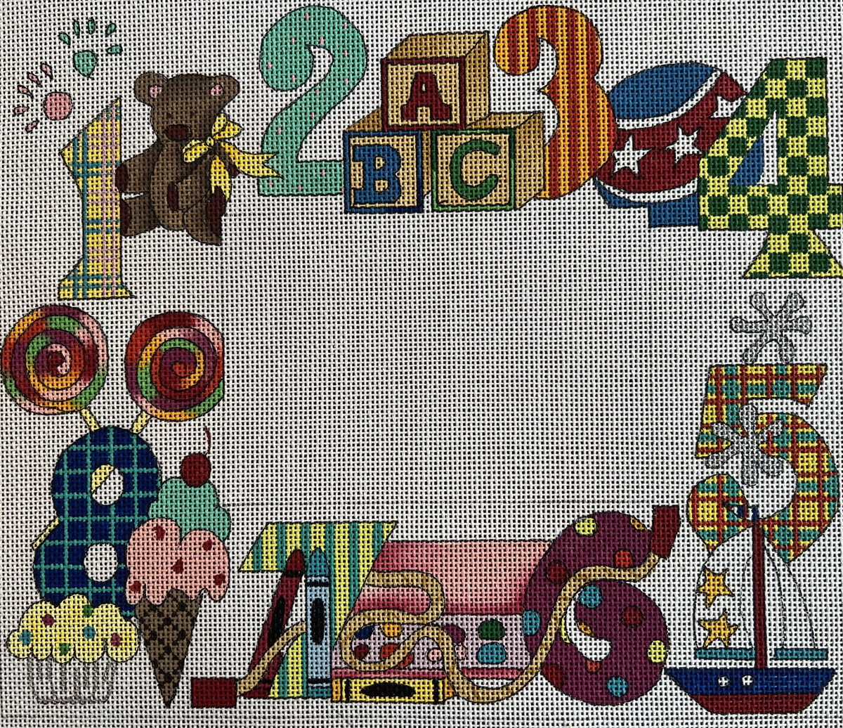 REN FR117 NUMBERS BIRTH ANNOUNCEMENT by Renaissance Designs