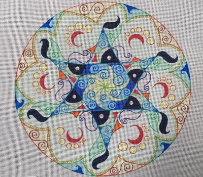 RISHAR158 SHIRAT HAYAM Challah Cover Judaica by Adam Rhine for Rishfeld Designs