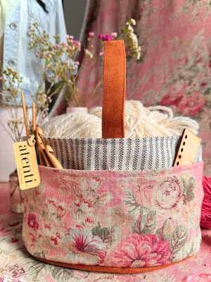 Rosewood Caddy Tote Bag by Atenti B17RW