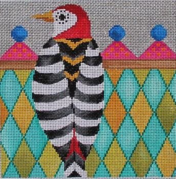 TFPS-11A RED BELLIED WOODPECKER by Pat Scheurich for TAPESTRY FAIR