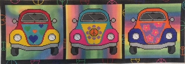 AP2964 GROOVY VW BUGS by Alice Peterson