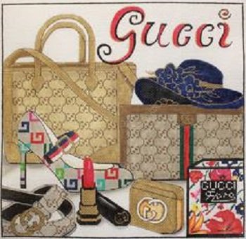 GUCCI STYLE COLLAGE by Alice Peterson STITCH GUIDE AP4014sg