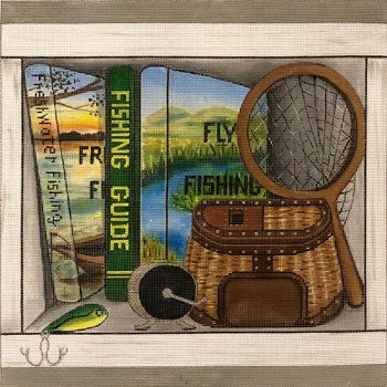 AP4015 FISHING BOOK NOOK by Alice Peterson