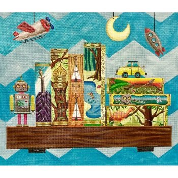 AP4123 BOY'S BOOK SHELF by Alice Peterson