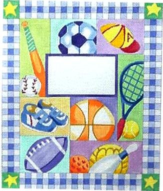 BOYS SPORTS BIRTH ANNOUNCEMENT by Alice Peterson STITCH GUIDE AP3358sg