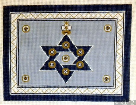 CLEARANCE C-AV2001-CROWN ON STAR TALLIS BAG by Aviva