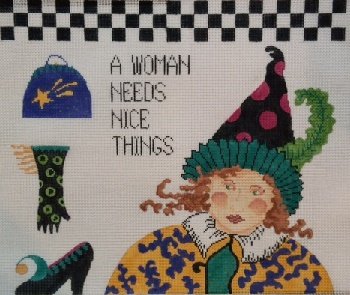 COJC223-A WOMAN NEEDS NICE THINGS by Cooper Oaks