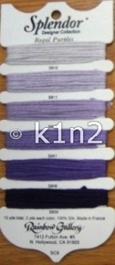 DCS-8 REGAL PURPLES SPLENDOR DESIGNER COLLECTION-DCS-DCS-08