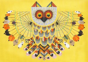DD17104-HAUNTED HOOTER OWL by DEDE