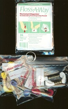 FLOSS AWAY 036 BAGS WITH 1" RING-FAW036