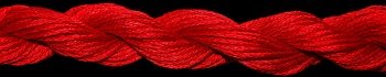 10891Fire Engine Red Floss Overdyed ThreadworX