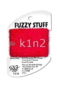 FZ18 Xmas Red Fuzzy Stuff by Rainbow Gallery-FZ18