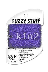 FZ24 Purple Fuzzy Stuff by Rainbow Gallery-FZ24