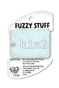 FZ35 Pale Blue Fuzzy Stuff by Rainbow Gallery-FZ35