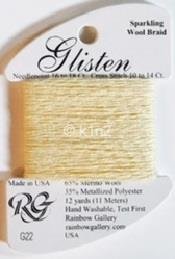 GL22 MOONSHINE GLISTEN THREAD by Rainbow Gallery-GL22