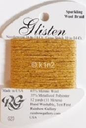 GL23 GOLDEN GLOW GLISTEN THREAD by Rainbow Gallery-GL23