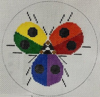 MCCH 413 LADYBUG RAINBOW ORNAMENT by Charley Harper