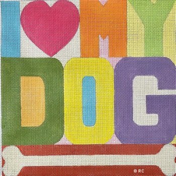 RCHO2065-I LOVE MY DOG by Ray Crawford
