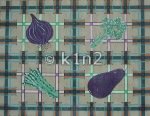 Eggplant and Veggies by AGA Designs JAGA508