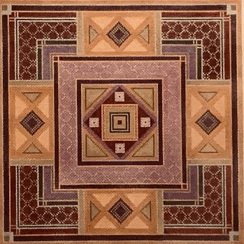 JGJJ143 DIAMOND QUILT CHALLAH COVER by Janice Gaynor