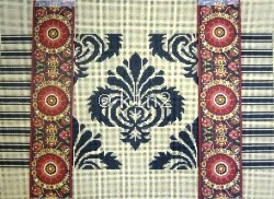 JPL114-DAMASK STRIPES & RIBBONS by JP Needlepoint