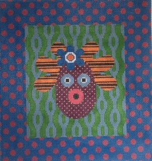JPMJ008 MRS. POTATO HEAD by JP Needlepoint