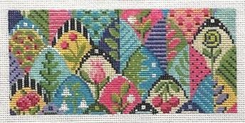 KCBB03 OLIVIA'S LEAF WALLET by Lee's Needlearts
