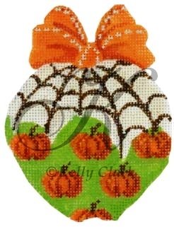 KCN1706-Web N Pumpkins Halloween Apple by Kelly Clark