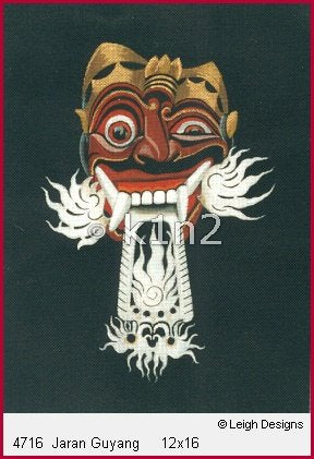 Jaran Guyang Mask by Leigh Designs STITCH GUIDE ONLY L4716sg
