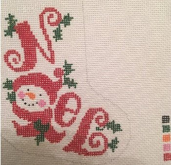 LEE BX39-NOEL MINI SOCK by Lee's Needlearts