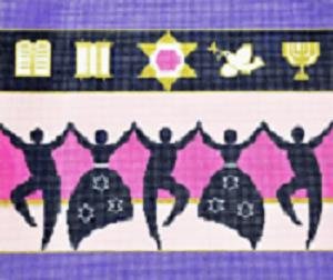 LEEJ179T-DANCERS PINK TALLIS BAG by Lee's Needlearts