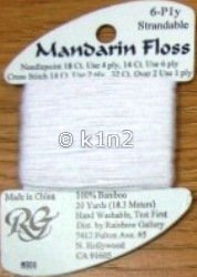 M800 Cool White Mandarin Floss