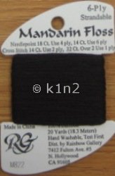 M822 Dark Bark Mandarin Floss