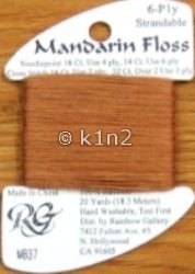M837 Light Terra Cotta Mandarin Floss