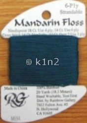 M894 Dark Teal Mandarin Floss