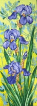 MAR62174 Les Iris Mauves by Margot