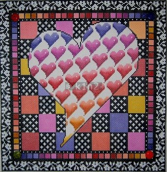MIN2256-Hearts in Heart by Mindy