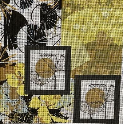 MIN2599-18 ASIAN IN YELLOWS by Mindy